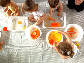 Relais Trottin-Trottine - Champagne Picarde - Activités d'Éveil - Jeux d'Eau Orange Citron