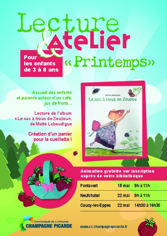 Descriptif des ateliers de printemps