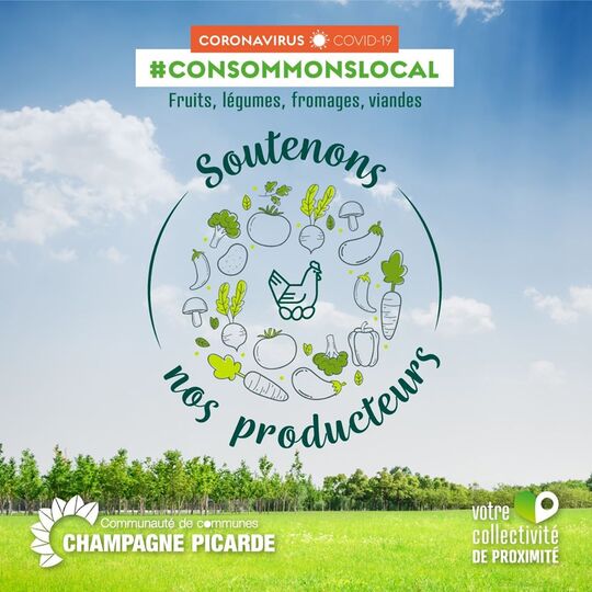 Mangeons LOCAL et soutenons nos PRODUCTEURS 